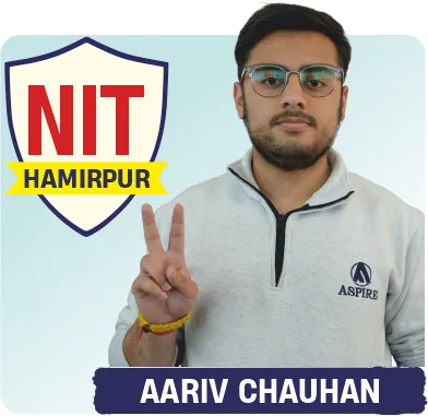 Aariv Chauhan — NIT Hamirpur, JEE 2026 — सत्यापित रिज़ल्ट कार्ड