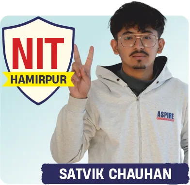 Satvik Chauhan — NIT Hamirpur, JEE 2026 — सत्यापित रिज़ल्ट कार्ड