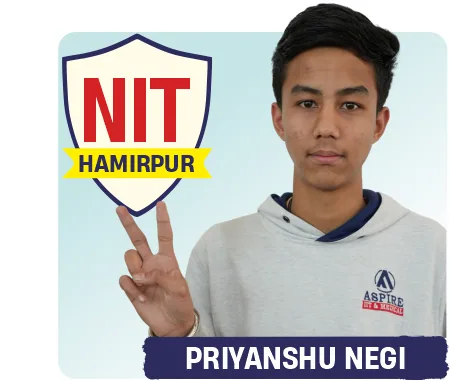 Priyanshu Negi — NIT Hamirpur, JEE 2026 — सत्यापित रिज़ल्ट कार्ड
